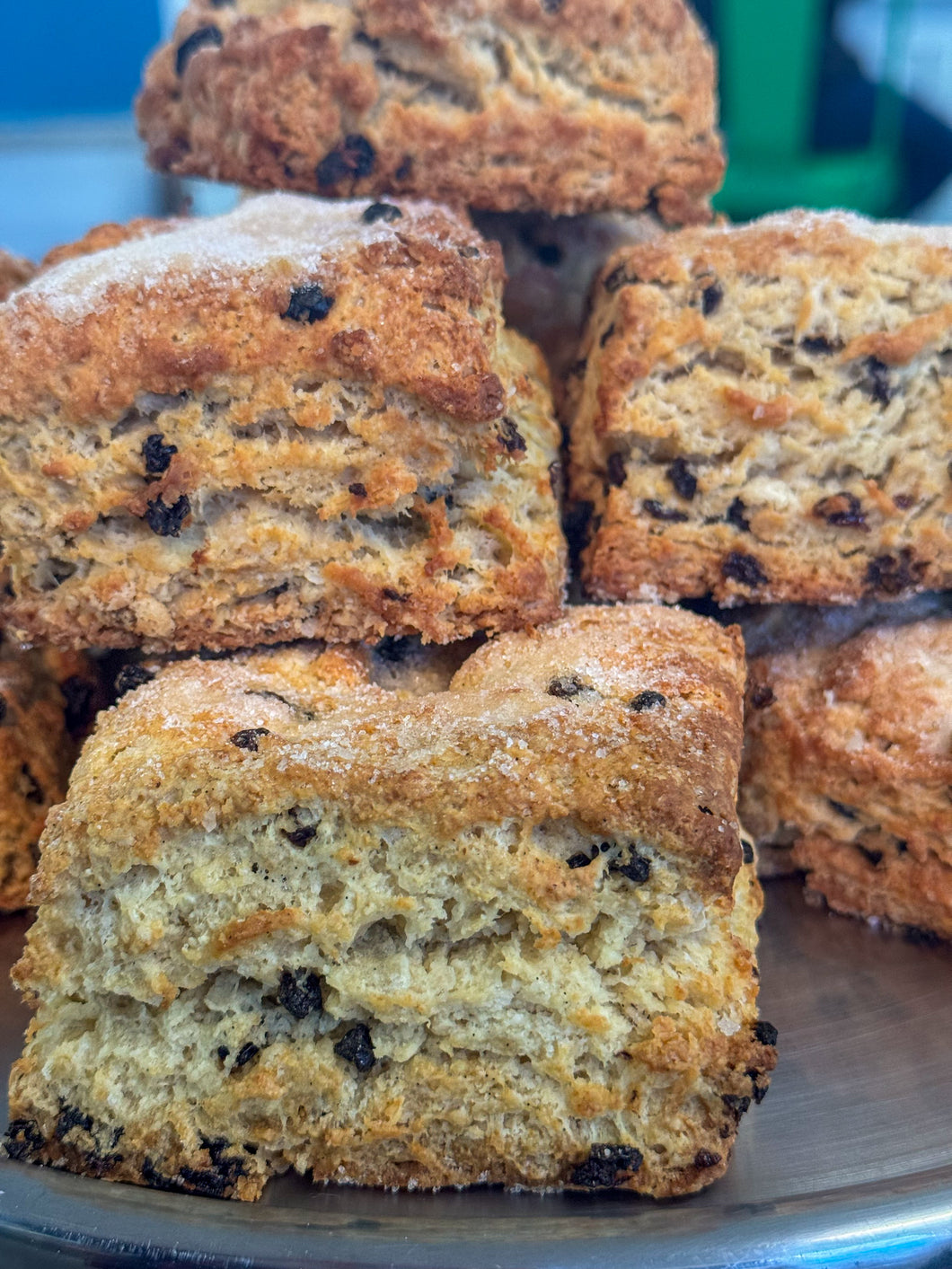 Spiced Cranberry Walnut Scones